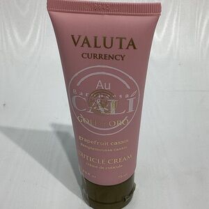 Valuta Currency Gold Oro Cuticle Cream -Grapefruit Cassis New & Sealed